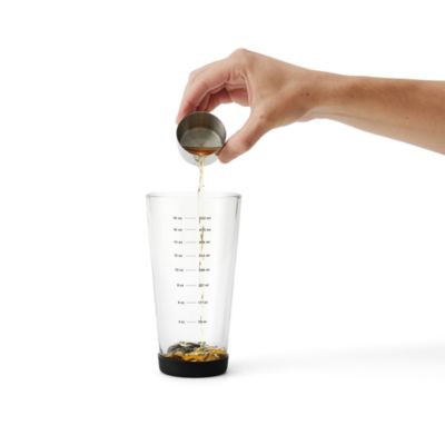 Glass 18 Oz Cocktail Shaker Bottle