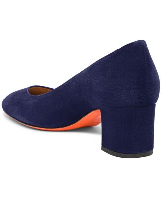  Women's Fight Suede Low-Heel Pump