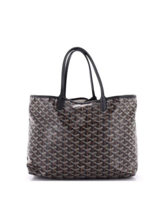 Pre-Owned Goyard Pm Saint Louis Tote Coated Canvas