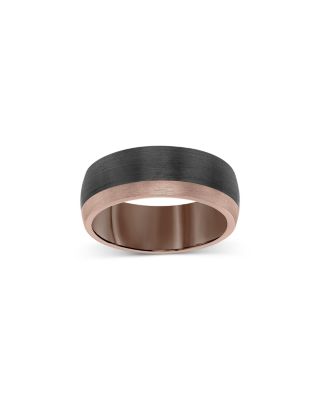 Men&#39;s Band in Brown &amp; Black Tungsten