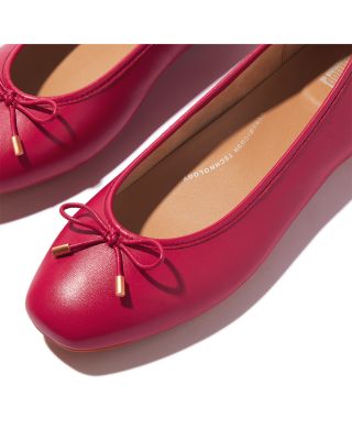 Women's Delicato Bow Soft Ballerina Flats