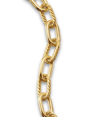 DY Madison&reg; Chain Bracelet in 18K Yellow Gold, 11mm