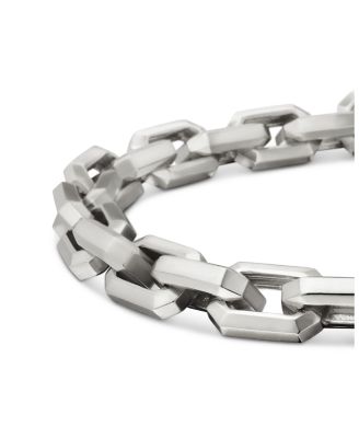Men's Streamline&reg; Heirloom Chain Link Bracelet in Sterling Silver, 7.5mm