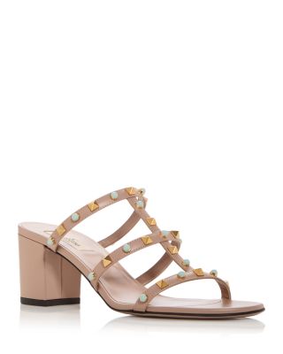 Valentino Garavani - Women's Valentino Rockstud Embellished Sandals