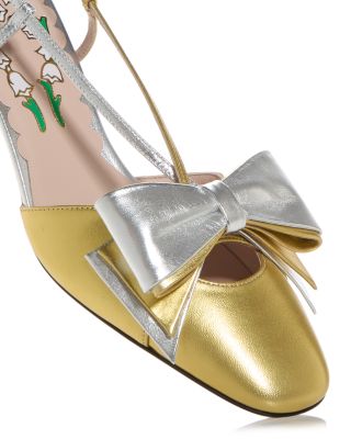 Women&#39;s Bowow Slingback Pumps