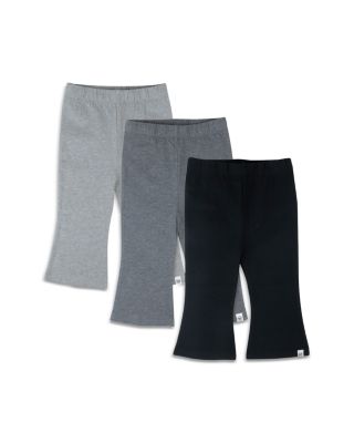 Honest Baby - Girls' Flare Leggings, Pack of 3 - Baby