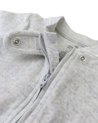 Unisex Velour Footie, Set of 2 - Baby