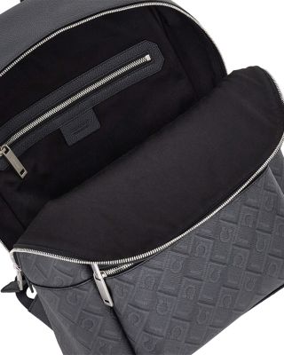 Embossed Gancini Leather Travel Bag 