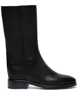 Santoni - Women's Fleeces Leather Boot
