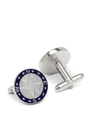 Blue Compass Cufflinks