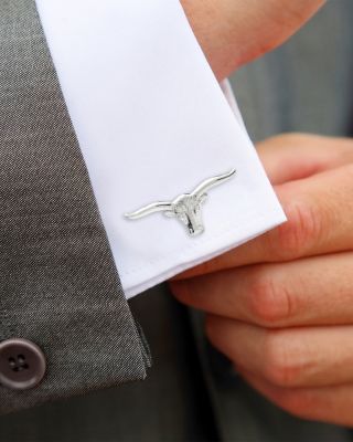 Longhorn Steer Cufflinks