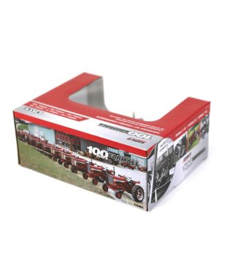  Gold Chase 1/64 International Harvester Farmall Tractor 100th Anniversary Set 14 - Ages 5-7