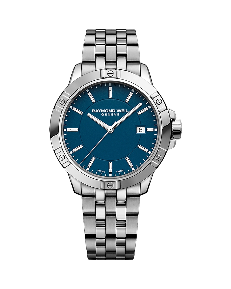 Raymond Weil Tango Bracelet Watch, 41mm In Blue/silver
