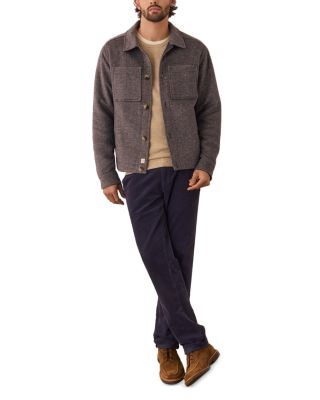 Textured Shirt Jacket