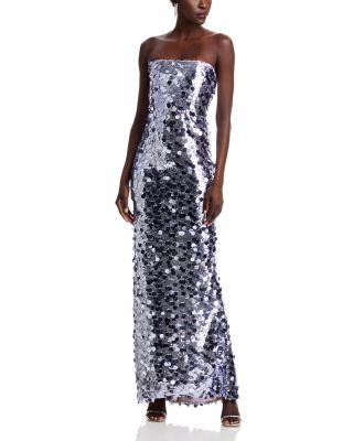 BRONX AND BANCO - Farah Sequin Strapless Gown