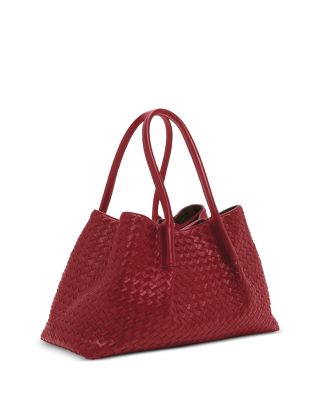 Pinacoteca Reversible Intrecciato Leather Tote