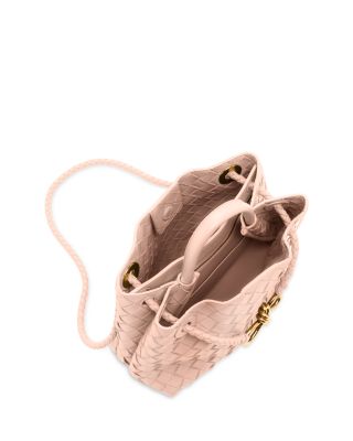 Medium Andiamo Intrecciato Leather Shoulder Bag