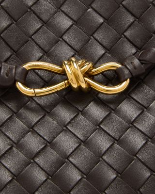 Medium Andiamo Intrecciato Leather Shoulder Bag