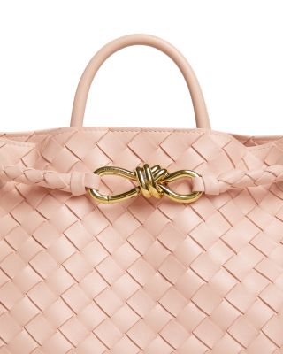 Medium Andiamo Intrecciato Leather Shoulder Bag