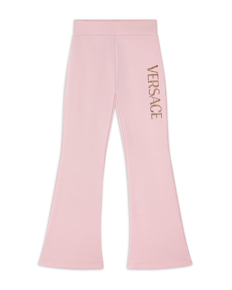 Versace Girls' Strass Fleece Sweatpants - Little Kid, Big Kid