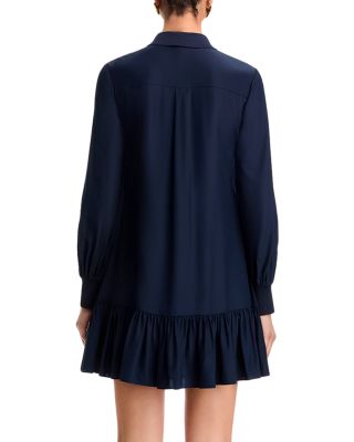 Lelaina Button Front Shift Dress