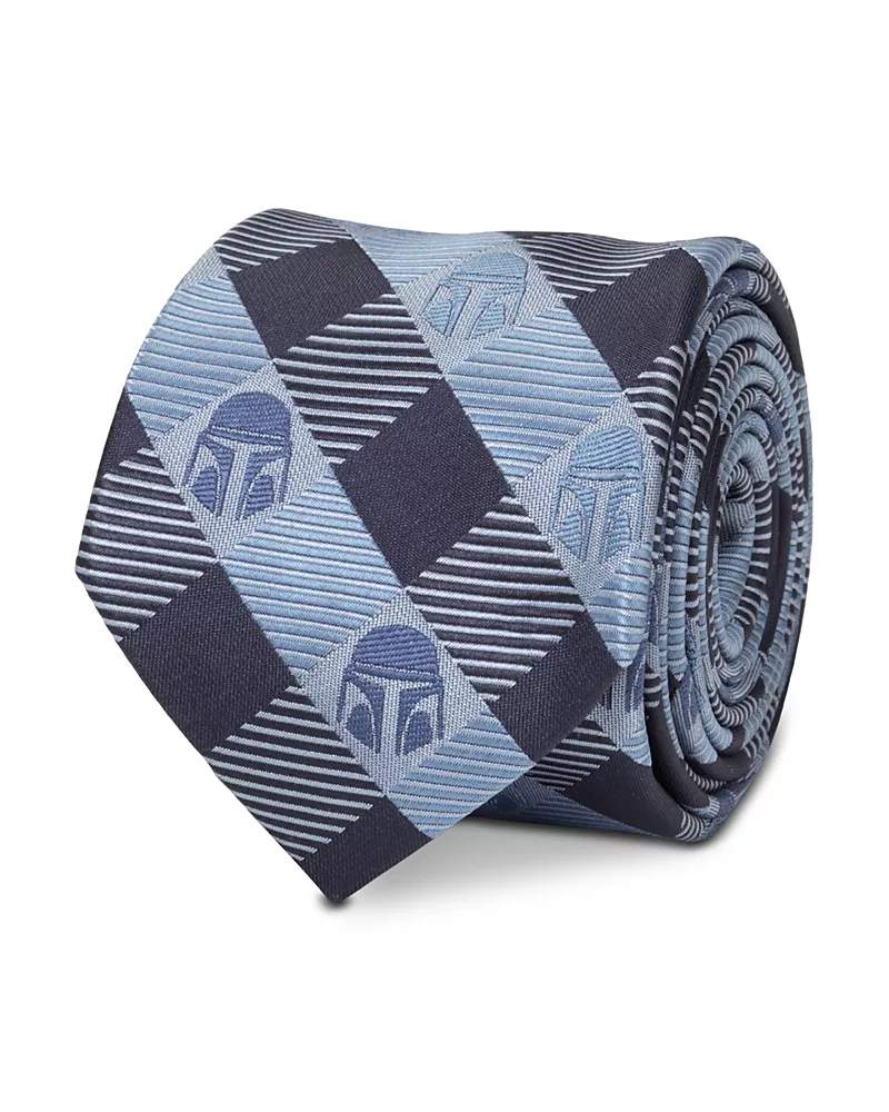Cufflinks Inc Star Wars Mando Helmet Check Tie