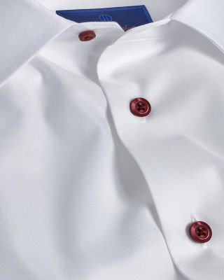 Trim Fit Super Fine Twill Dress Shirt