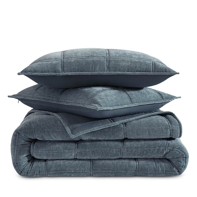 Ugg Sacha Chenille Comforter Set In Geyser