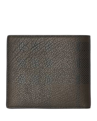 Burberry B Shield Leather Bi Fold Wallet | Bloomingdale's Men