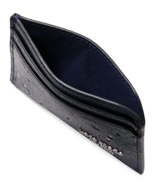 kate spade ★デビン・カードホルダー★ kate spade new york Devin Embellished Shiny Saffiano Leather