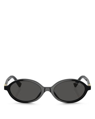 Regard Oval Sunglasses, 50mm   