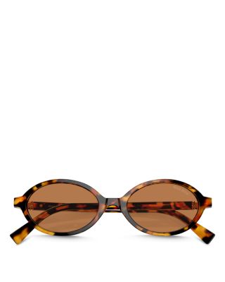 Regard Oval Sunglasses, 50mm   
