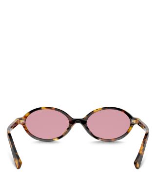Regard Oval Sunglasses, 50mm