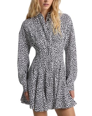 Michael Kors - Printed Button Front Dress