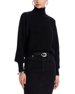 Good American - Cozy Rib Turtleneck Sweater