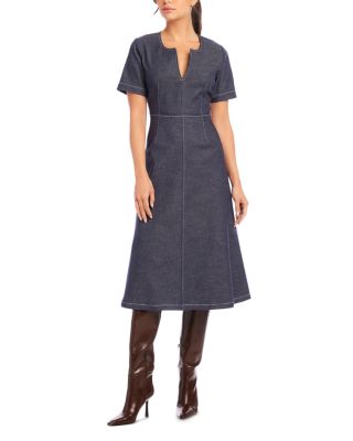 Fifteen Twenty - Olivia Contrast Stitch Dress