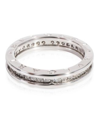 Pre-Owned Bvlgari B. zero1 18K 18 Karat White Gold Ring