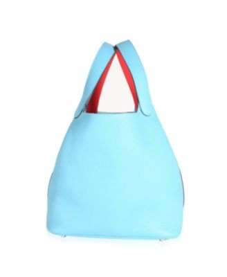 Pre-Owned Hermes Picotin Lock 22 Mm Leather Handbag