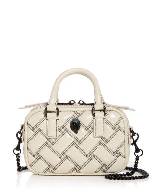 KURT GEIGER LONDON - XS Kensington Quilted Leather Duffel Bag