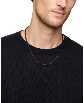 Box Chain Necklace, 22"