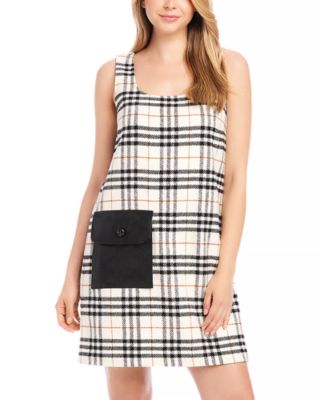 Karen Kane - Plaid Shift Dress