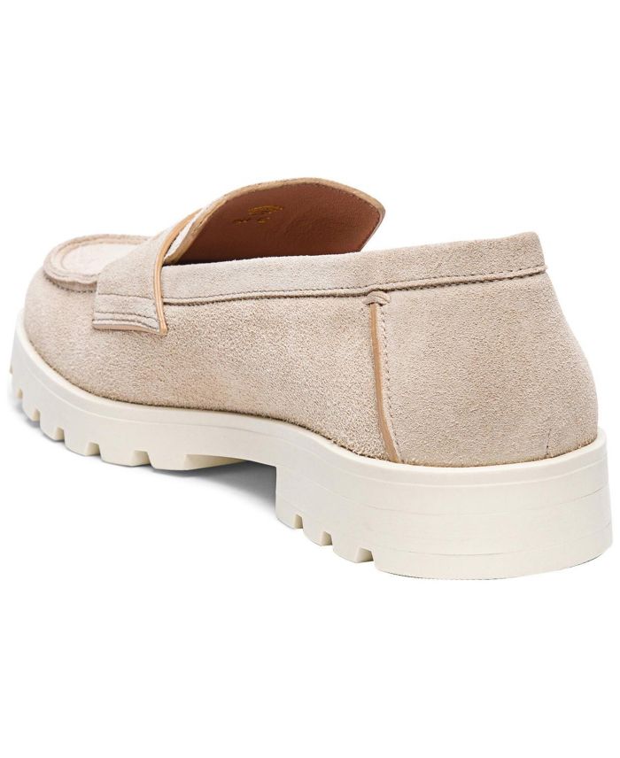 Women's Beige Nubuck LugSole Loafer