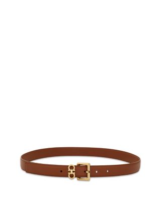 Women's Double Gancini Fixed Belt