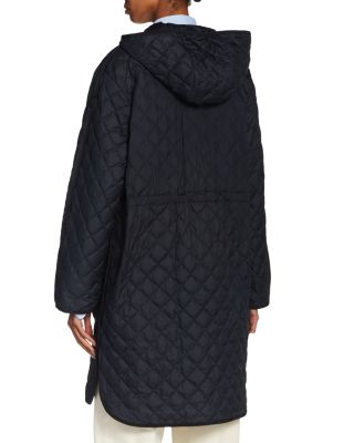 Etelan Quilted Long Parka Coat