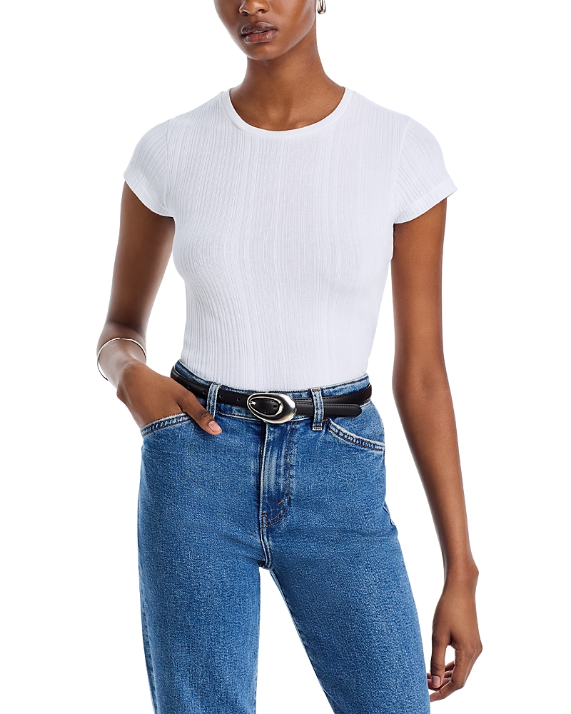 Re/Done Variegated 60s Slim Tee