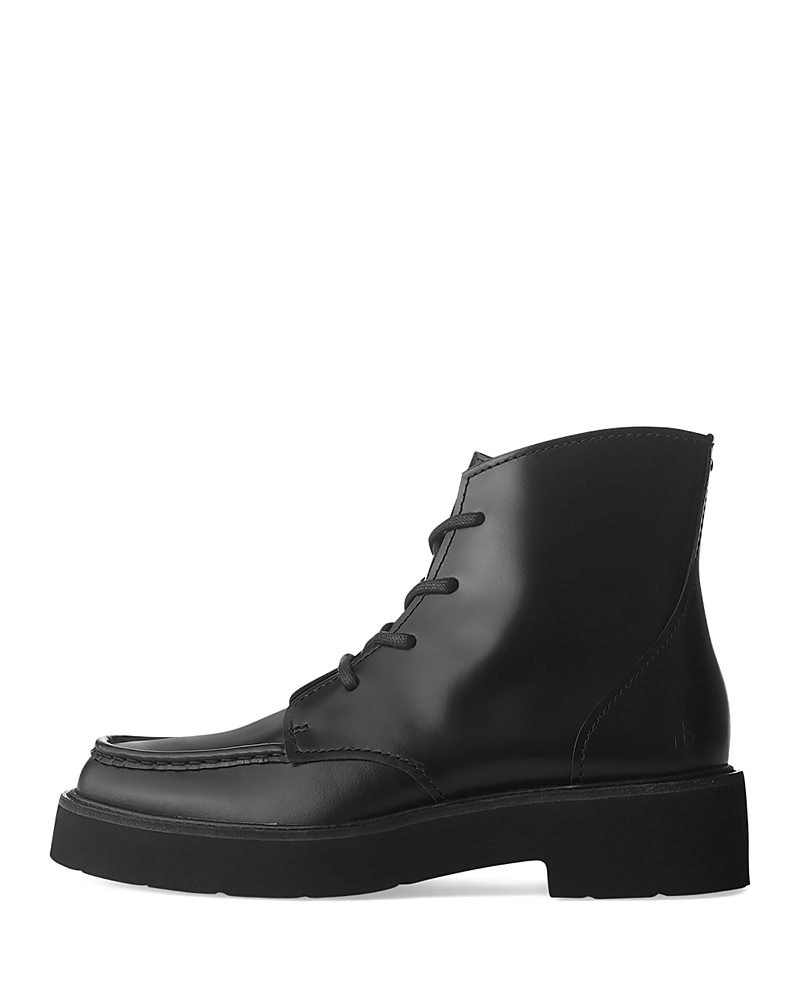 Rag & Bone Tucker Mid Lace Up Boot In Black