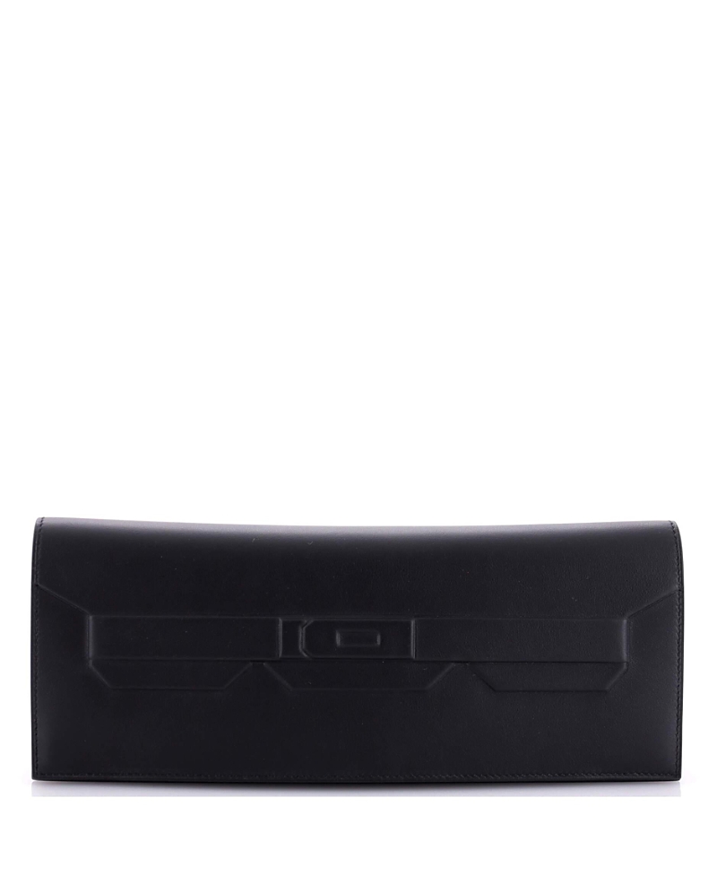 Pre-Owned Hermes Long Shadow Clutch Swift
