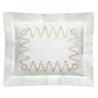 DEA Luxury Linens - TC Pelago Embroidery Boudoir Sham