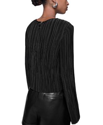  Calista Pleated Top