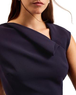 Bayree Asymmetric Midi Dress